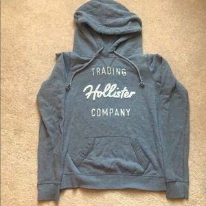 Hollister size xs gray hoodie